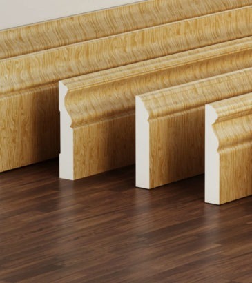 wood profile wrapping Wood profile wrapping